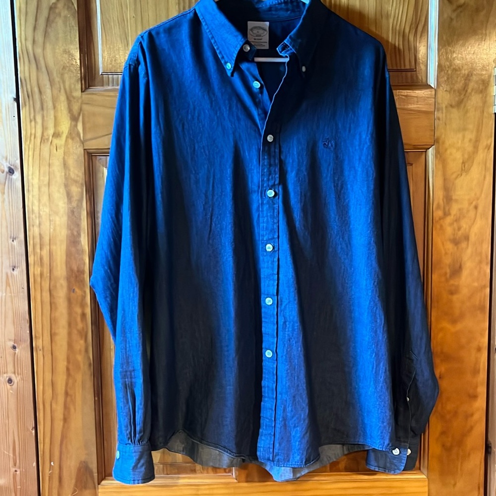 Brooks Brothers Blue Regent Button Down
